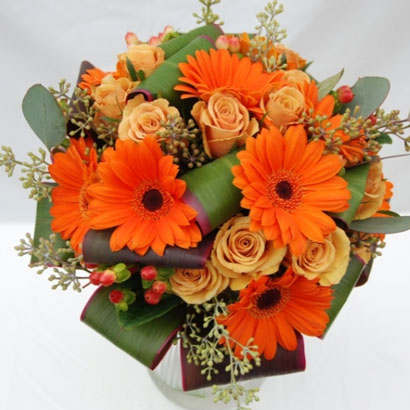 Wedding Flowers, Niagara Florists, Orange