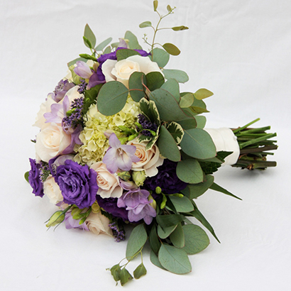 Wedding Flowers, Niagara Florists, Purple
